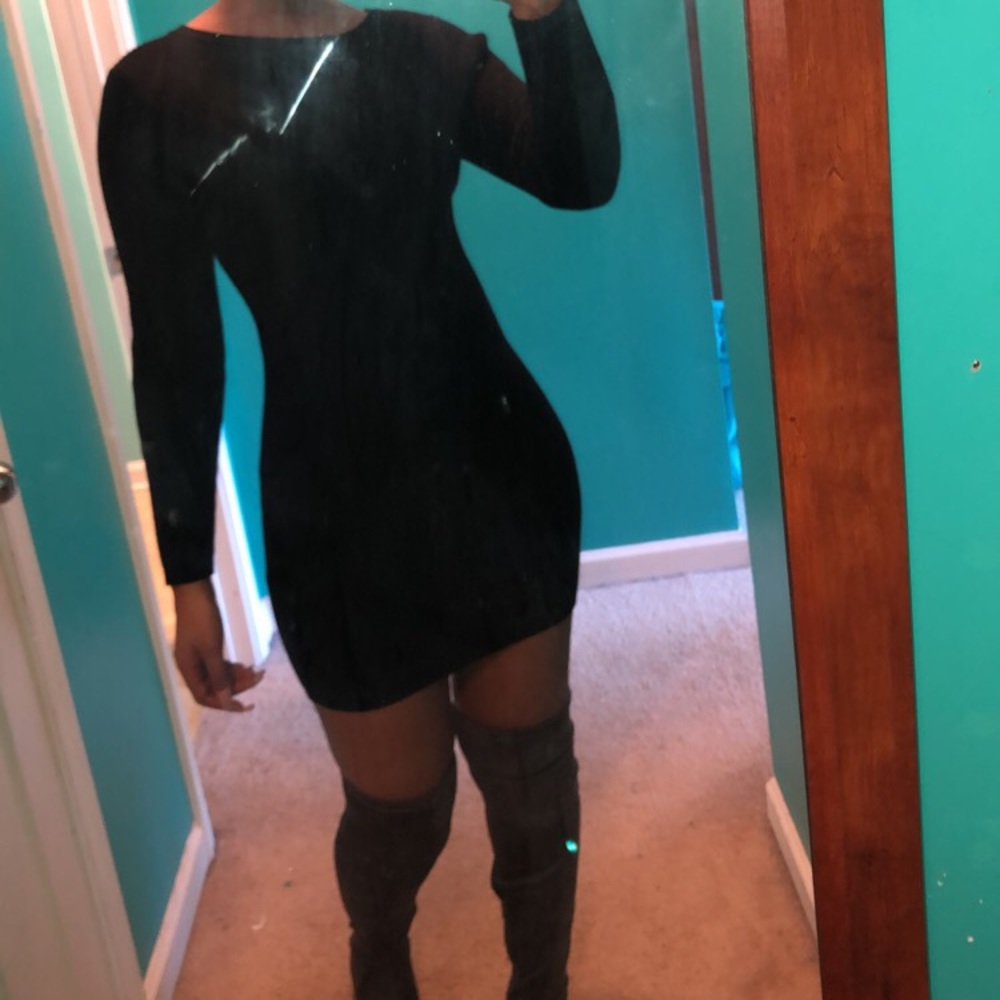 Black Sweater Dress